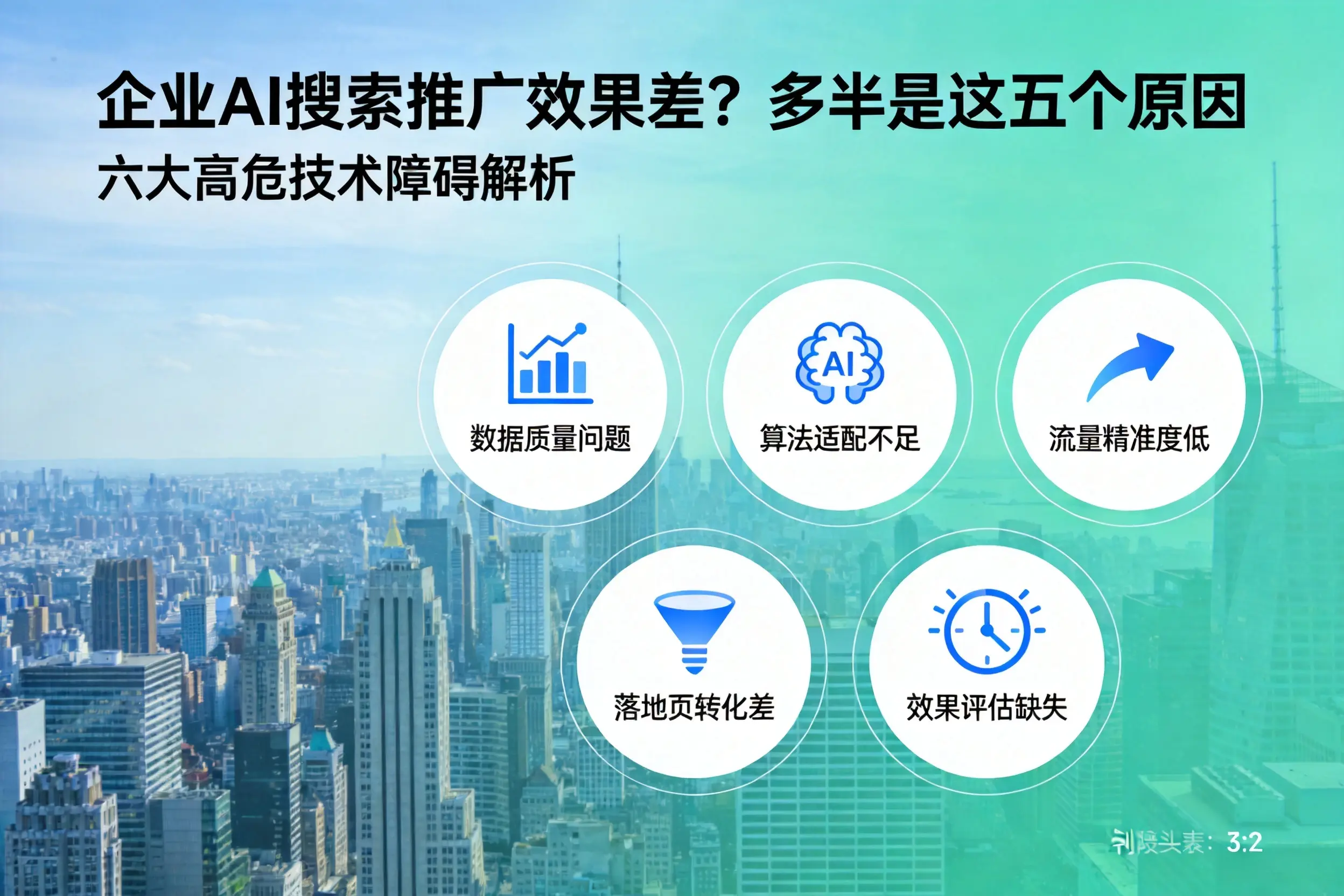 海伦企业AI搜索推广效果差?多半是这五个原因